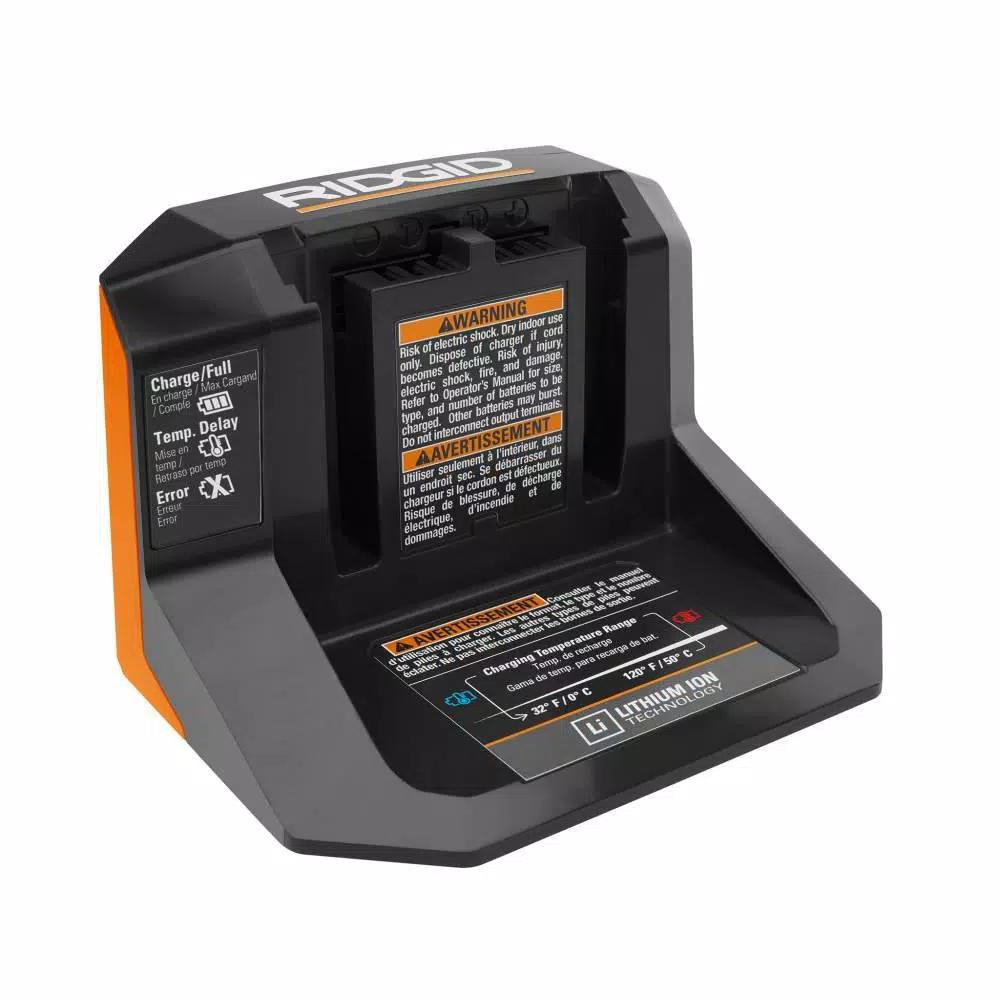 RIDGID 18V OCTANE Cordless Brushless 3-Speed 1/4 Sheet Sander Kit with 3.0 Ah Battery and Charger