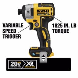 DEWALT 20V MAX XR Brushless 1/4 in. Impact Driver with Tool Connect (Tool-Only) thumbnail 3