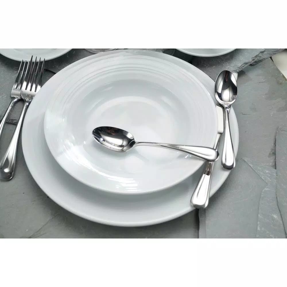 Oneida Acclivity Iced 18/0 Stainless Steel Tea Spoons, Set of 12