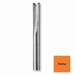 Dremel 1/8 in. Straight Router Bit for Wood and Soft Materials, High-Speed Steel thumbnail 2