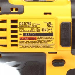 DEWALT 20V MAX Cordless Compact 1/2 in. Drill/Driver Kit with (2) 1.3Ah Batteries, Charger & Bag thumbnail 8