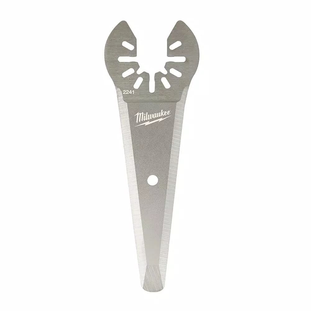 Milwaukee OPEN-LOK 3 in. Stainless Steel Tapered Sealant Cutting Oscillating Multi-Tool Blade, 5-Piece