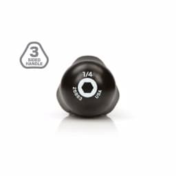 TEKTON 1/4 in. Nut Driver with Patented Three-Sided Handle thumbnail 4