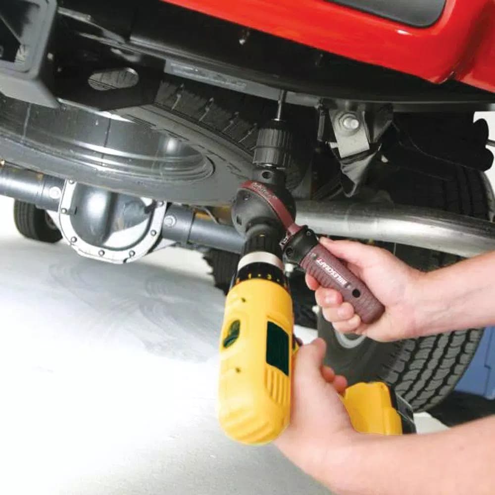 Milescraft Orbiter Any Angle Drill Attachment, Right Angle Drill Attachment