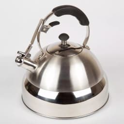 Creative Home Saturn 11.2-Cup Stainless Steel Whistling Tea Kettle, Silver thumbnail 2