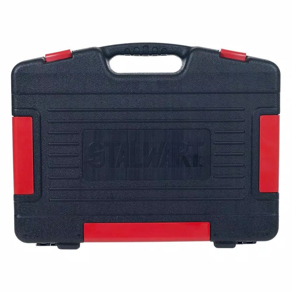 Stalwart 135-Piece Mechanic's Hand Tool Set with Chrome Vanadium Sockets and Wrenches