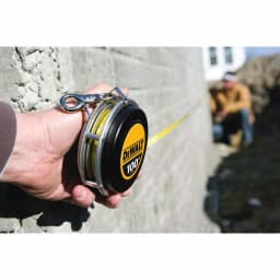 DEWALT 100 ft. Steel Auto-Rewind Long Tape Measure thumbnail 5