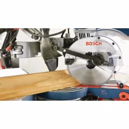 Bosch CM10GD 10 in. Dual-Bevel Sliding Glide Miter Saw, 15 Amp, 60-Tooth Carbide Blade thumbnail 4