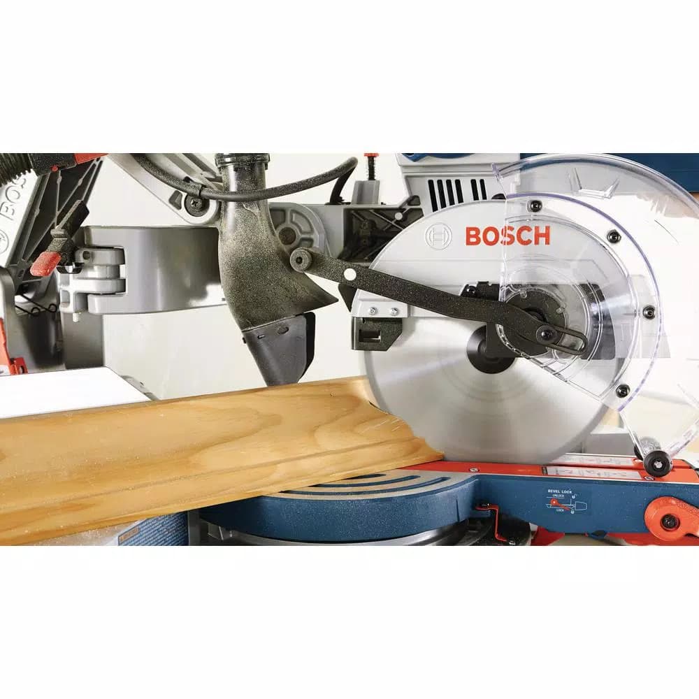 Bosch CM10GD 10 in. Dual-Bevel Sliding Glide Miter Saw, 15 Amp, 60-Tooth Carbide Blade