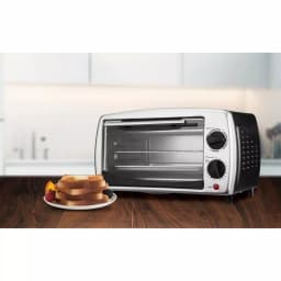 Brentwood Appliances TS-345B 4-Slice Toaster Oven and Broiler, 700W, Black thumbnail 5