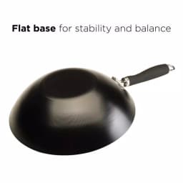 Ecolution Hong Kong Chopstick House 12-inch Aluminum Nonstick Wok with Helper Handle thumbnail 4