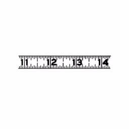 Lufkin Mezurall 12 ft. Chrome Clad Tape Measure, 1/2 in. Width thumbnail 2