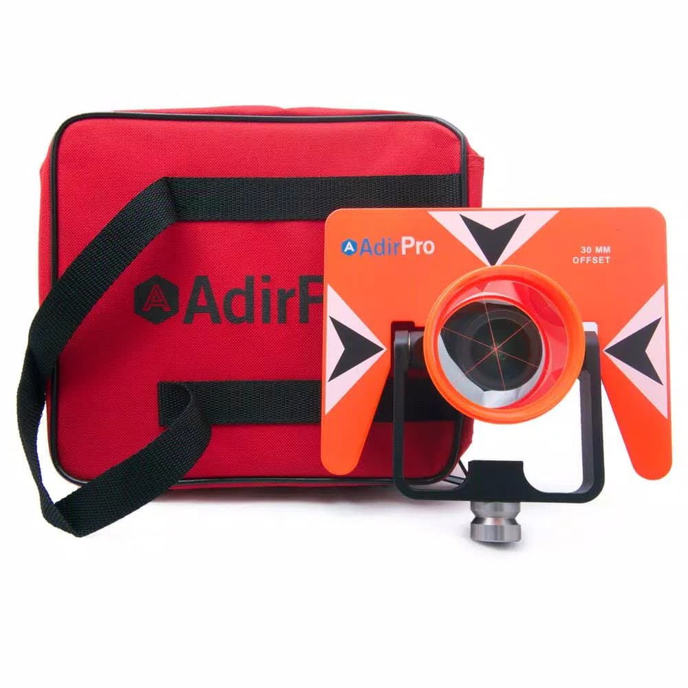 AdirPro All-Metal Single Tilt Prism 720-07 with Case