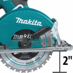 Makita 18V LXT Lithium-Ion 5-3/8 in. Cordless Metal Cutting Circular Saw (Tool-Only) thumbnail 2