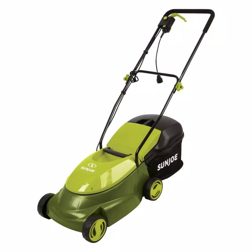 Sun Joe MJ401E 14 in. 12 Amp Corded Electric Walk Behind Push Lawn Mower