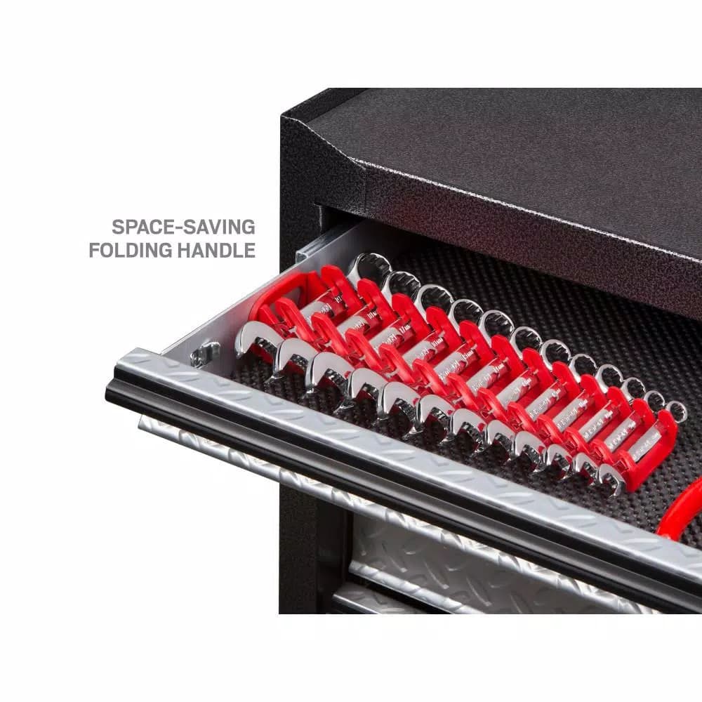 TEKTON 12-Piece Metric Stubby Combination Wrench Set, 8-19 mm