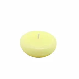 Zest Candle 2.25 in. Ivory Floating Candles, Box of 24 thumbnail 1