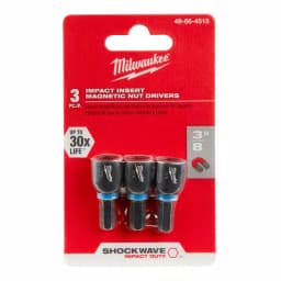 Milwaukee SHOCKWAVE 3/8 in. Insert Magnetic Nut Driver, 3-Pack thumbnail 2