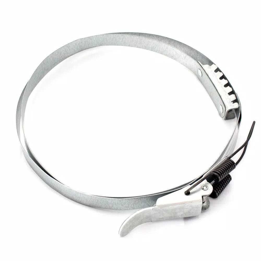 POWERTEC 23-1/2 in. to 24-3/16 in. Band Clamp for Dust Collector