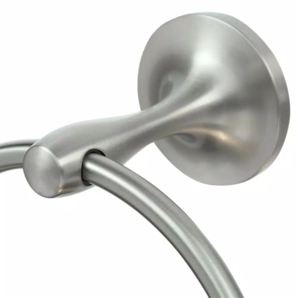 KOHLER Willamette Towel Ring in Vibrant Brushed Nickel