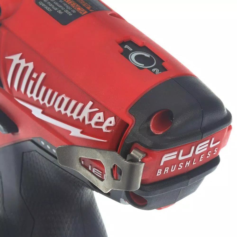Milwaukee M12 FUEL 1/4 in. Hex Brushless Cordless Impact Driver Kit with (2) 2.0 Ah Batteries, Charger & Case