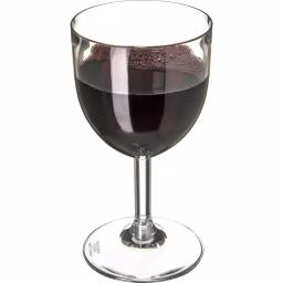Carlisle Liberty 10.5 oz. Polycarbonate Wine Glasses, Clear, Medium Bodied (Case of 24) thumbnail 2