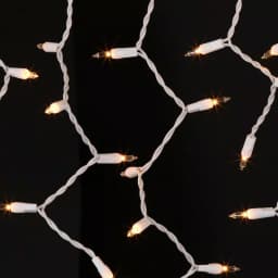 GE String-A-Long 300-Light Clear Icicle Light Set, Indoor/Outdoor thumbnail 2