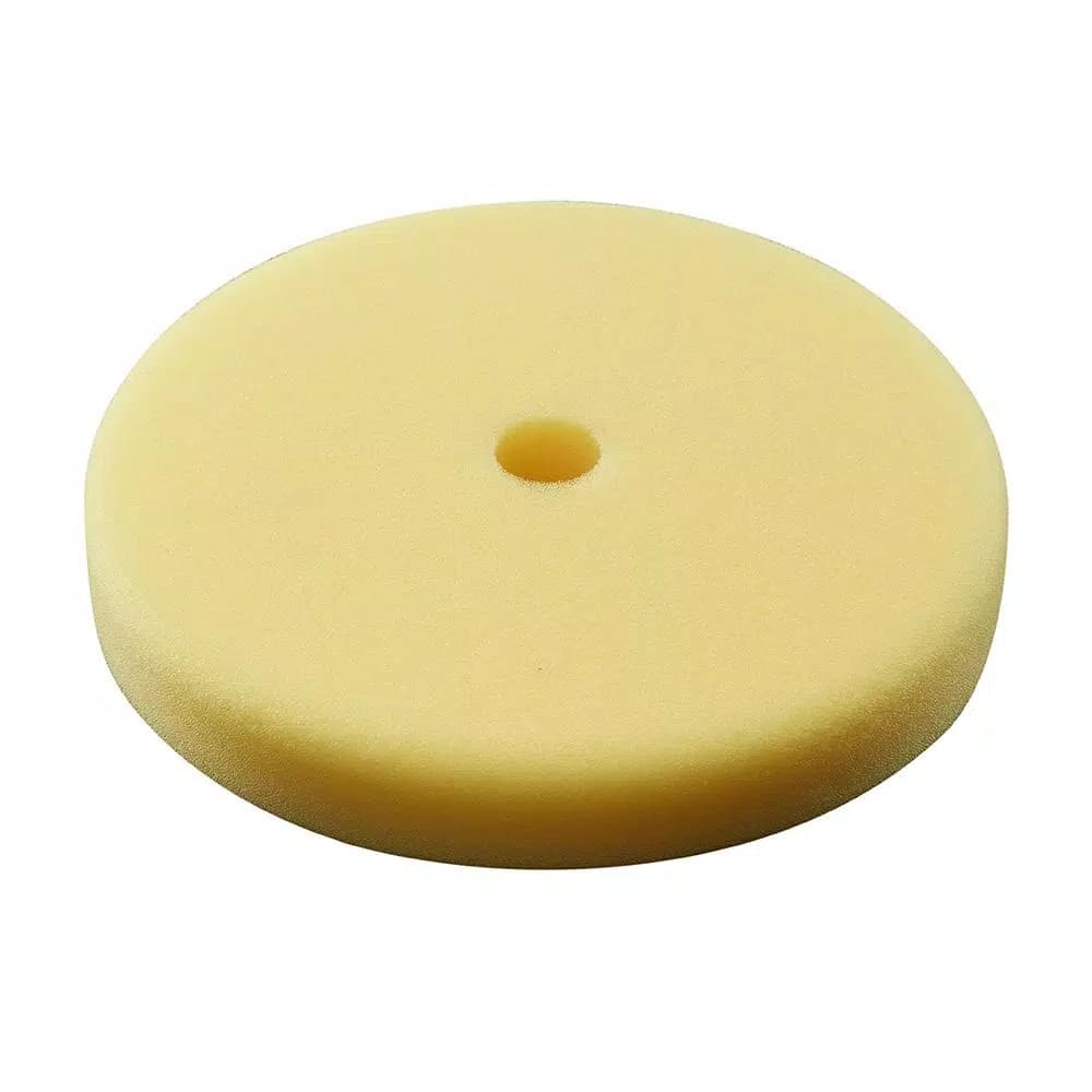 Milwaukee 7 in. Yellow Foam Polishing Pad for Car Paint