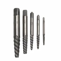 Drill America DEWEZ Series Carbon Steel Screw Extractor Set, 5-Piece thumbnail 1