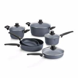 Woll Diamond LITE 10-Piece Cast Aluminum Nonstick Cookware Set, Gray thumbnail 1