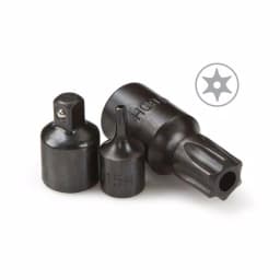 TEKTON 13-Piece Tamper Star Bit Socket Set, 1/4 in. and 3/8 in. Drive, TR10-TR60 thumbnail 3