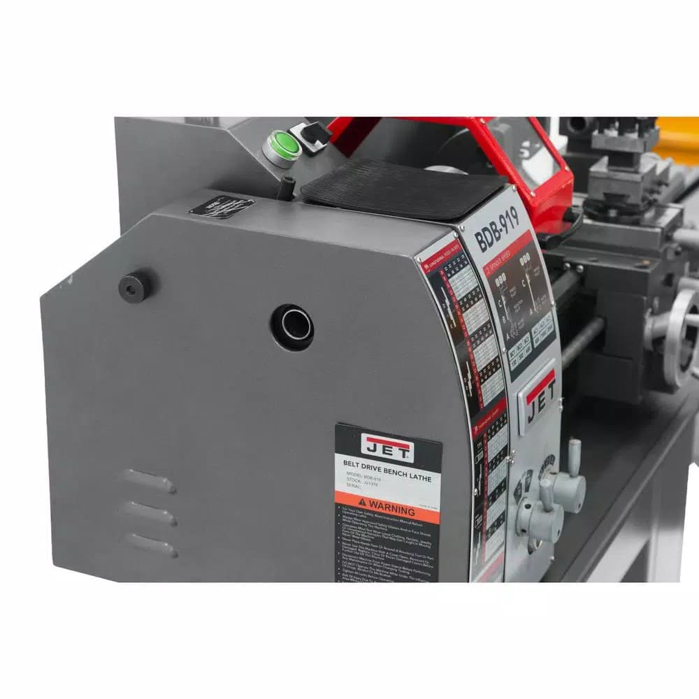 JET BDB-919 Belt Drive Bench Lathe, 3/4 HP