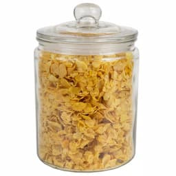 Unbranded Renaissance Collection Medium Glass Canister with Easy Grab Knob thumbnail 3