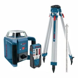 Bosch 1300 ft. Self-Leveling Rotary Laser Level Kit, 4-Piece Set thumbnail 1