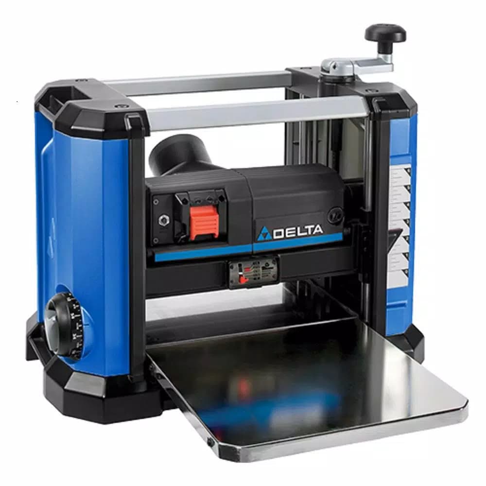 Delta 22-590 13 in. Portable Thickness Planer, 15 Amp, 3-Knife Cutter Head