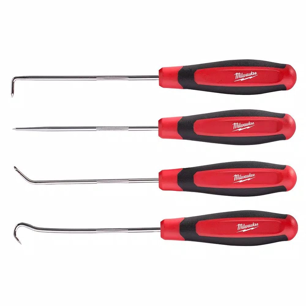 Milwaukee 14-Piece Mechanic Tool Set: Pry Bars, Hook & Pick, and Screwdriver Set