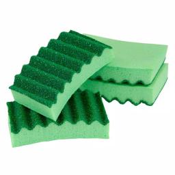 Lysol Quickie Heavy-Duty Scrubber Sponges, Antimicrobial, 4-Pack thumbnail 2