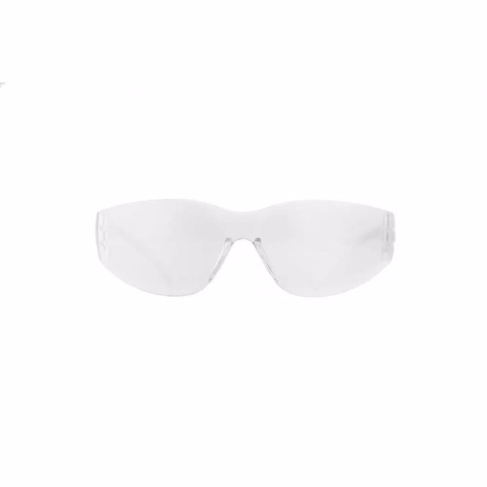 Unbranded Clear Safety Glasses with Wrap Around Design, Impact and Scratch Resistant, 5-Pack