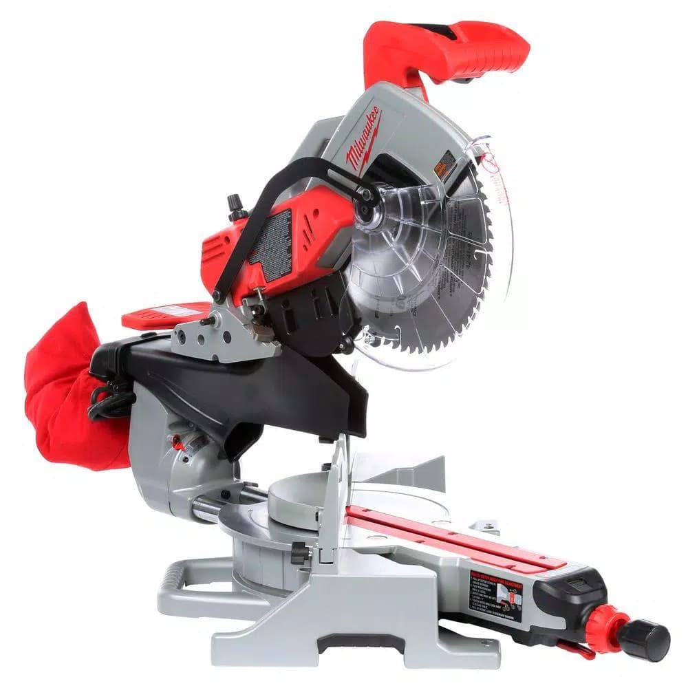 Milwaukee 12 in. Dual-Bevel Sliding Compound Miter Saw with Folding Stand