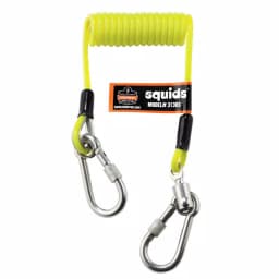 Ergodyne Squids 3180 Tool Tethering Kit with Coil Lanyard, Self-Adhering Tape, and 6 Web Tool Tails thumbnail 4