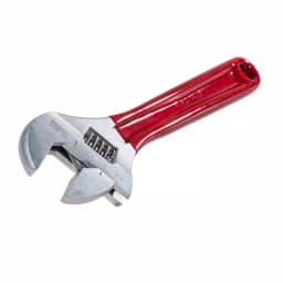 Klein Tools 1-1/2 in. Extra Capacity Adjustable Wrench with Plastic Dipped Handle thumbnail 4