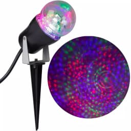 LightShow Colorful Swirls LED Outdoor Holiday Light Projection Projector thumbnail 1