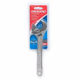 Crescent 8 in. Adjustable Wrench with Cushion Grip and Hex Jaw Design thumbnail 2