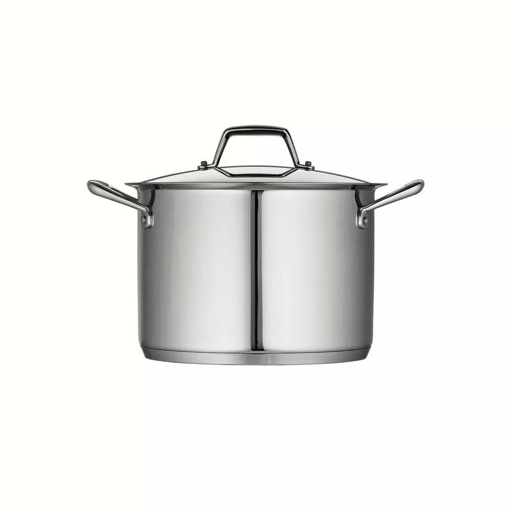 Tramontina Gourmet Prima 8 Qt. Stainless Steel Stock Pot with Lid