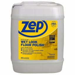 Zep Wet-Look Floor Polish, 5-Gallon Professional Strength High Gloss Coating thumbnail 1
