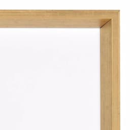 DesignOvation Kate and Laurel Calder Modern Framed Magnetic Dry Erase Board, Gold thumbnail 3