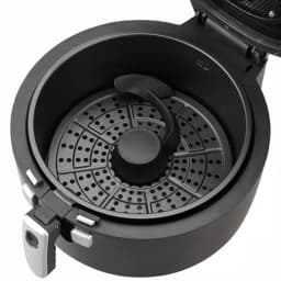Emerald 6.5L Rotating Air Fryer with Self-Stirring Paddle, 1350W Digital LED Timer & Temperature Control thumbnail 2