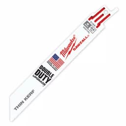 Milwaukee 6 in. 24 TPI Thin Kerf Metal Cutting Reciprocating Saw Blades, 100 Pack thumbnail 1