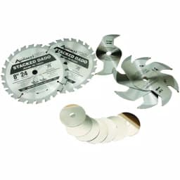 Avanti Pro 8 in. 24-Teeth Stacked Dado Saw Blade Set thumbnail 1