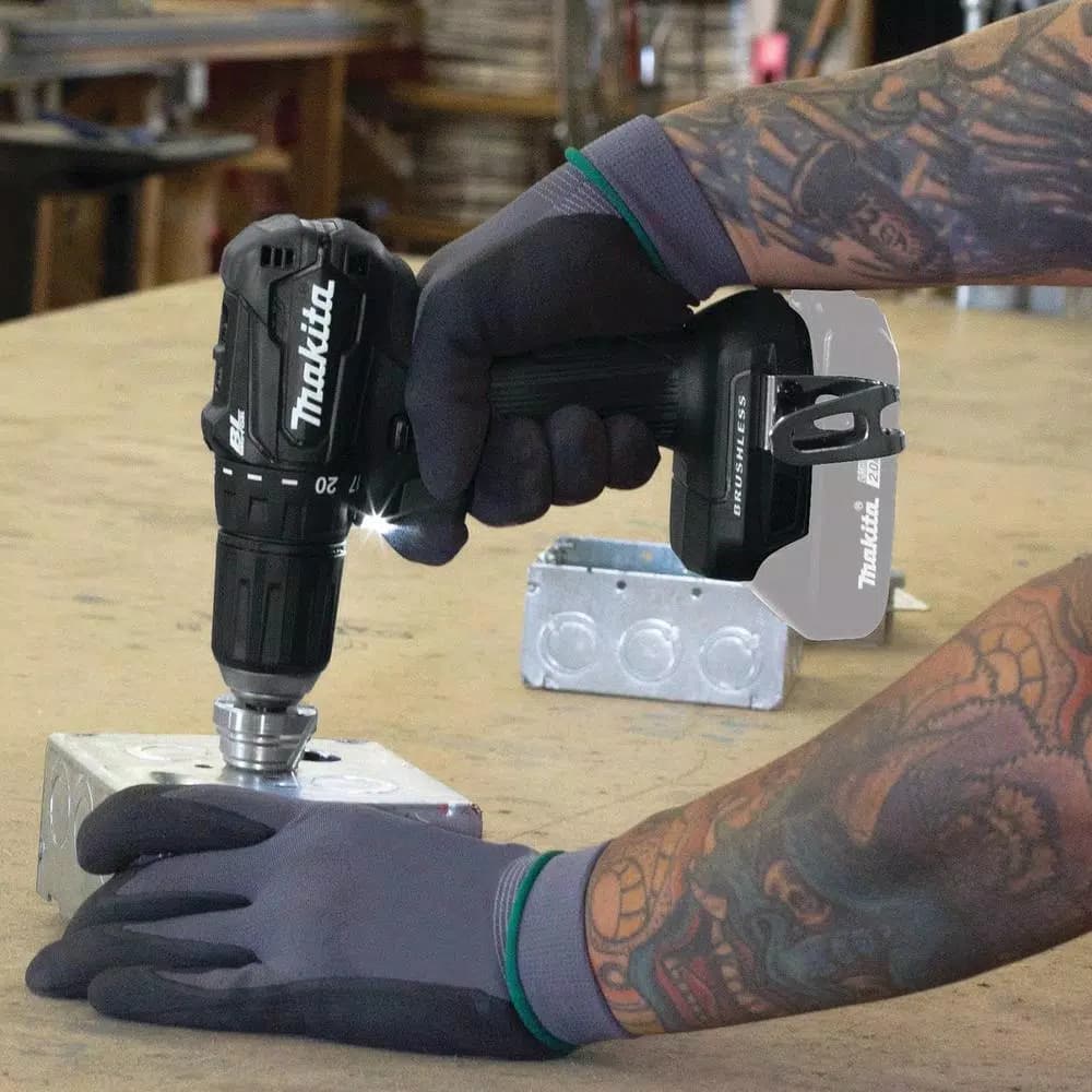 Makita 18V LXT Sub-Compact Brushless 3-Tool Combo Kit with 5.0 Ah Battery & Rapid Optimum Charger